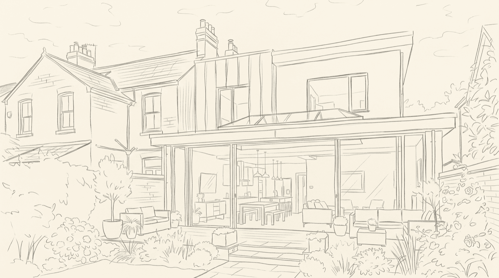 A concept sketch of the extension